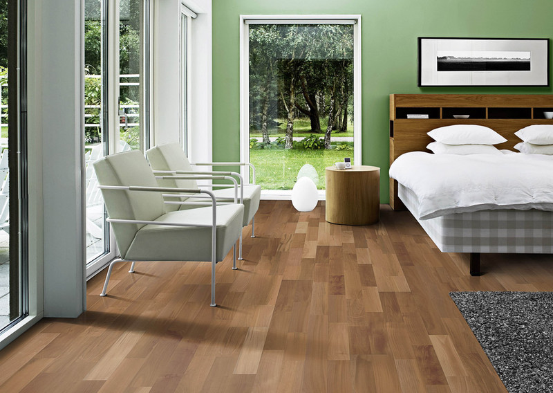 pièce parquet pour chambre 2