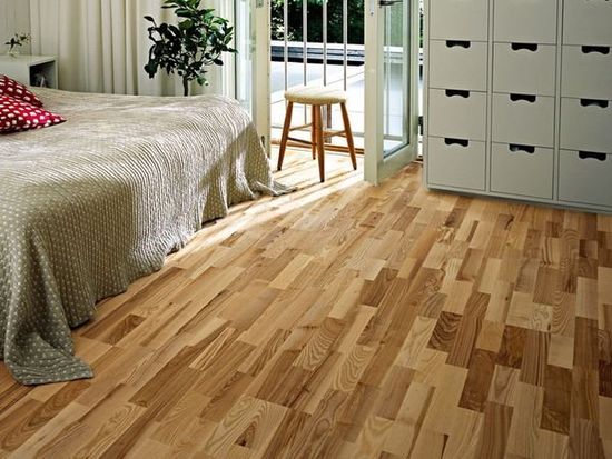 pièce parquet pour une chambre