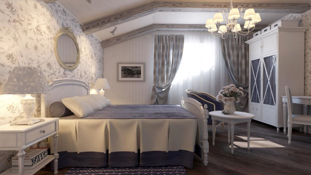 Chambre de style Provence