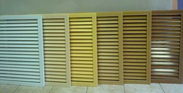 cacher le radiateur de chauffage en plastique