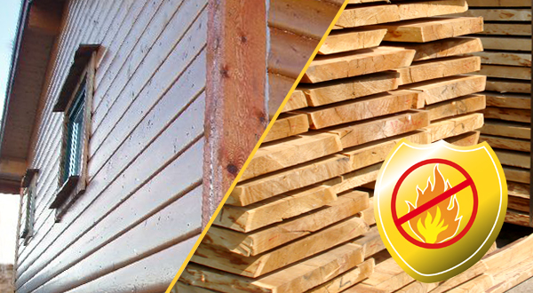 protection contre le feu de bois