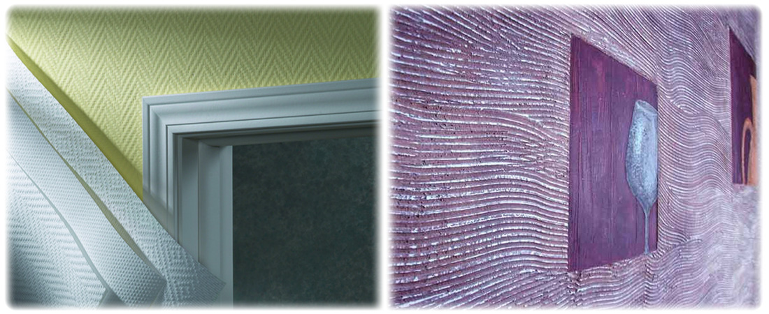 calcin pour murs dans le couloir