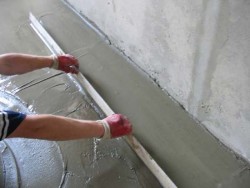 chape de sol en ciment-sable 3