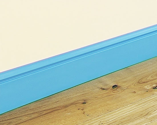 plinthe contraste de couleur