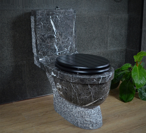 toilettes en pierre naturelle