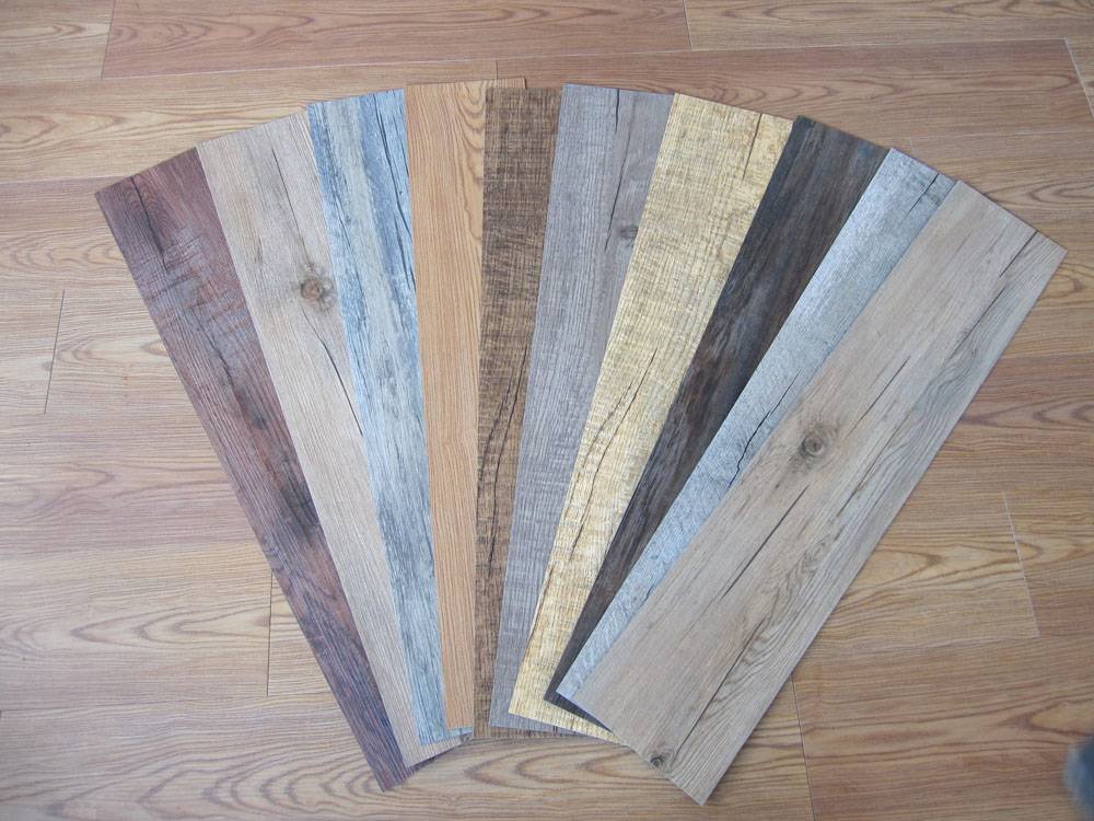 assortiment de stratifiés de vinyle