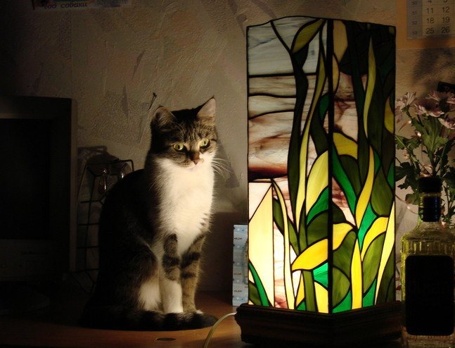 vitrail pour lampe 3