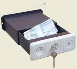 indbygget pengeskab til hjemmet