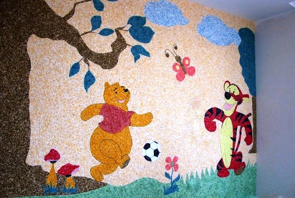 papier peint liquide pour enfants