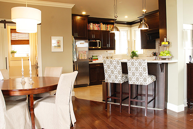 bar de zonage de cuisine